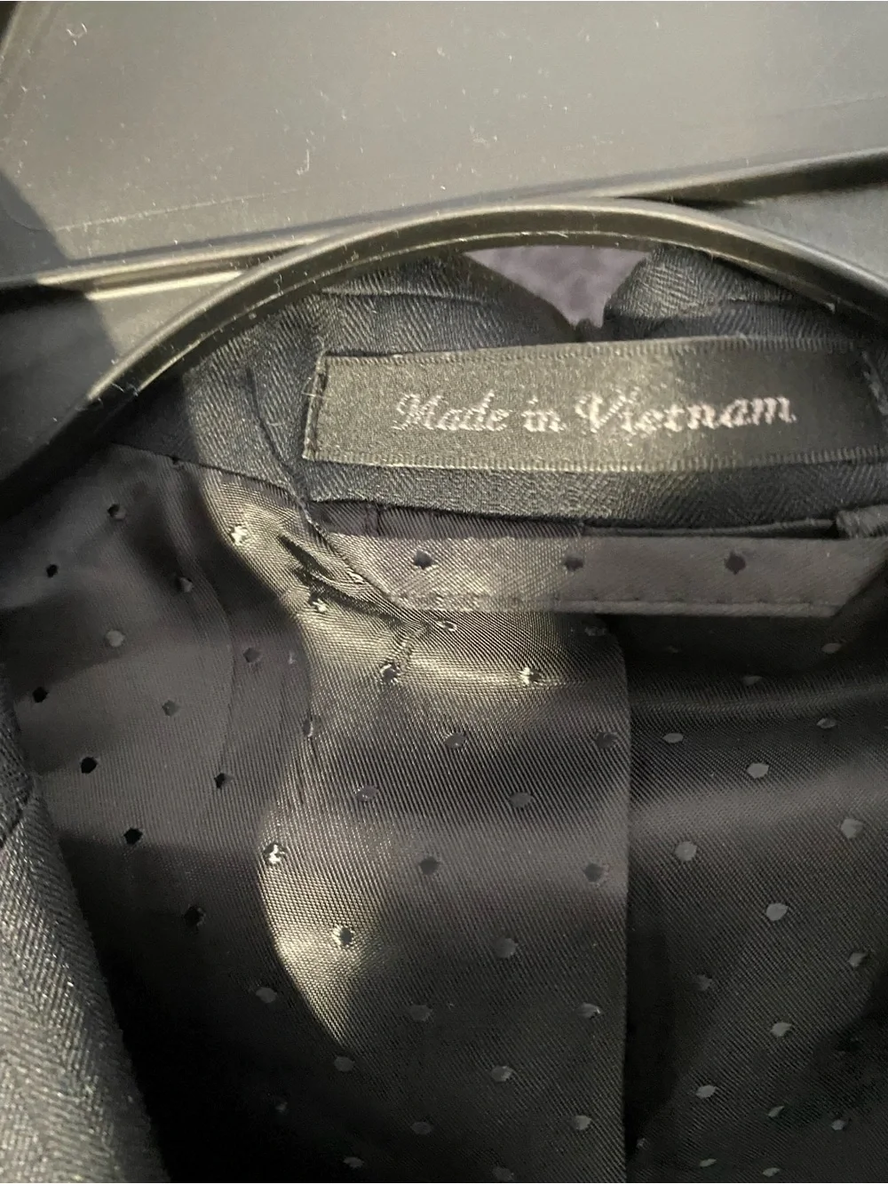 Michael Strahan Collection Men Black Pinstripe Suit Jacket Blazer 40L Wool
